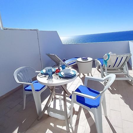 Mira Atlantico 13- Terraco Com Vista Mar E Cidade, Wifi, 80Mt Praia Quarteira Eksteriør billede