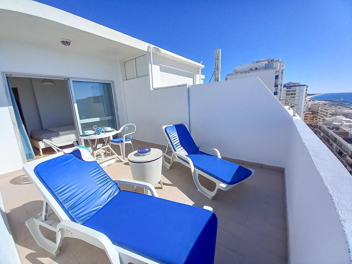 Mira Atlantico 13- Terraco Com Vista Mar E Cidade, Wifi, 80Mt Praia Quarteira Eksteriør billede
