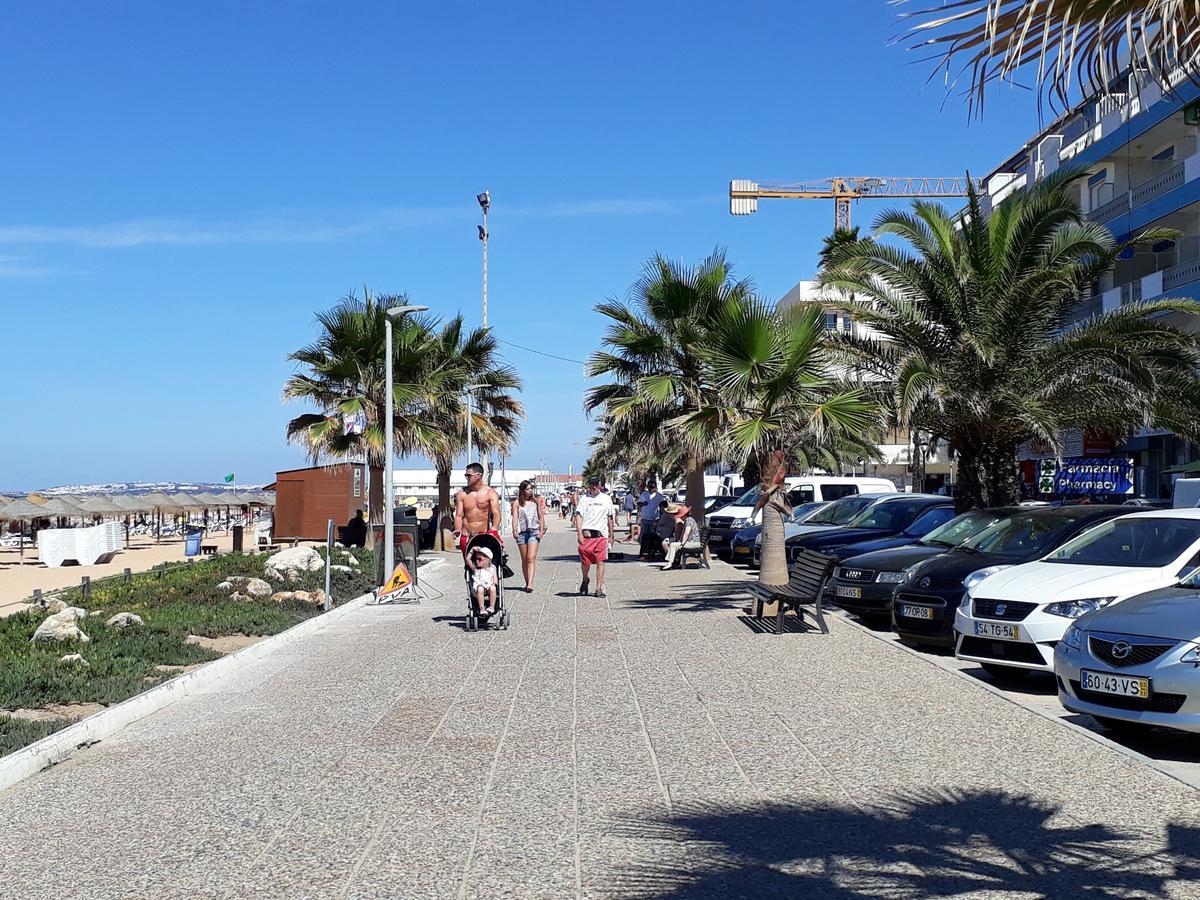 Mira Atlantico 13- Terraco Com Vista Mar E Cidade, Wifi, 80Mt Praia Quarteira Eksteriør billede