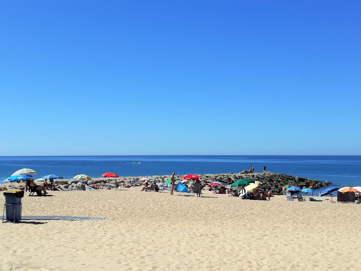 Mira Atlantico 13- Terraco Com Vista Mar E Cidade, Wifi, 80Mt Praia Quarteira Eksteriør billede